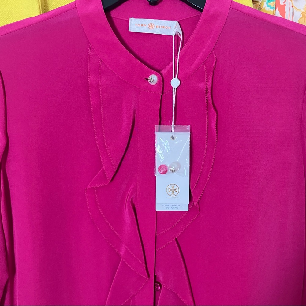 Tory Burch Fuchsia Pink Dress NWT